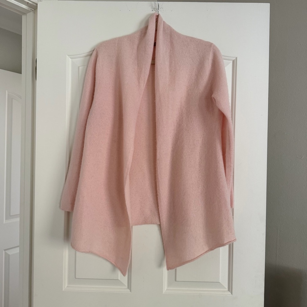 100% Cashmere blush pink Sweater XL